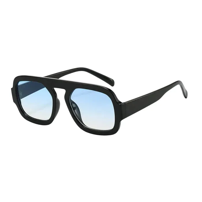 Sloane Sunglasses | Black/Blue sold by Bella Chic product image thumbnail 3