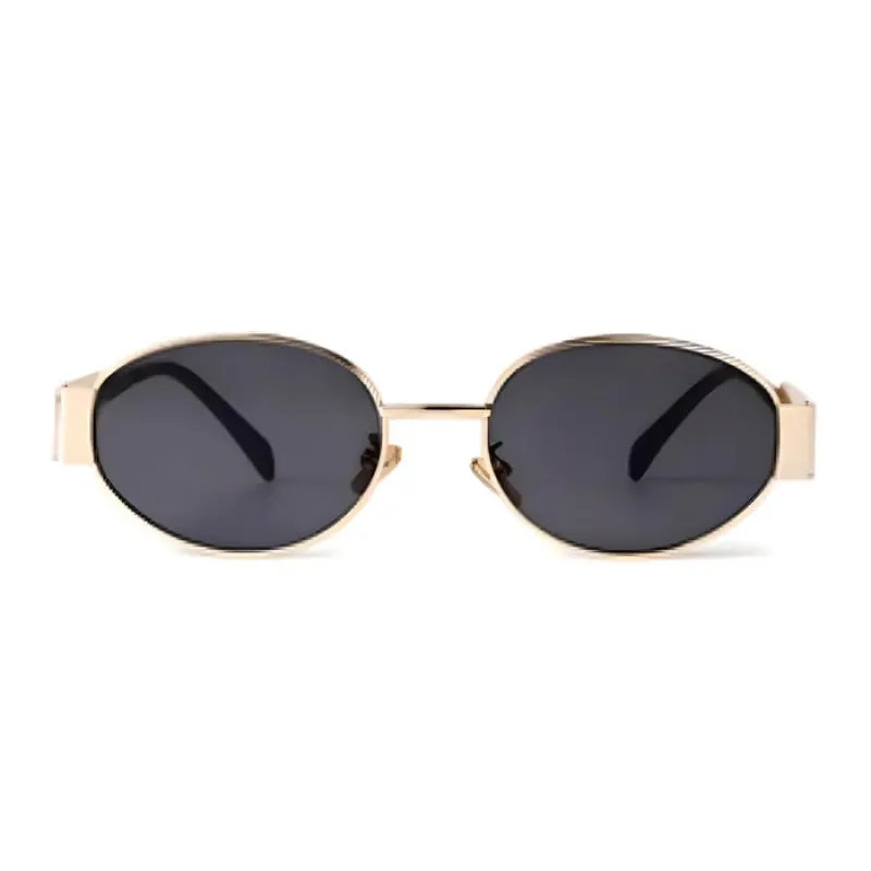 Kendall II Sunglasses | Gold/Black made by Bella Chic