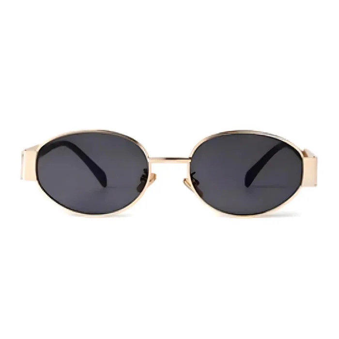 Kendall II Sunglasses | Gold/Black sold by Bella Chic