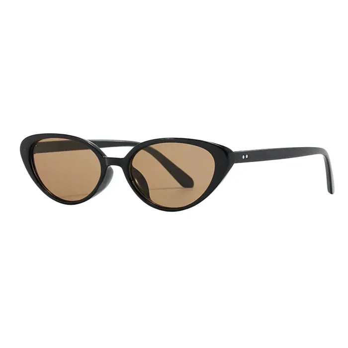 Lucy Sunglasses | Black/Brown sold by Bella Chic product image thumbnail 3