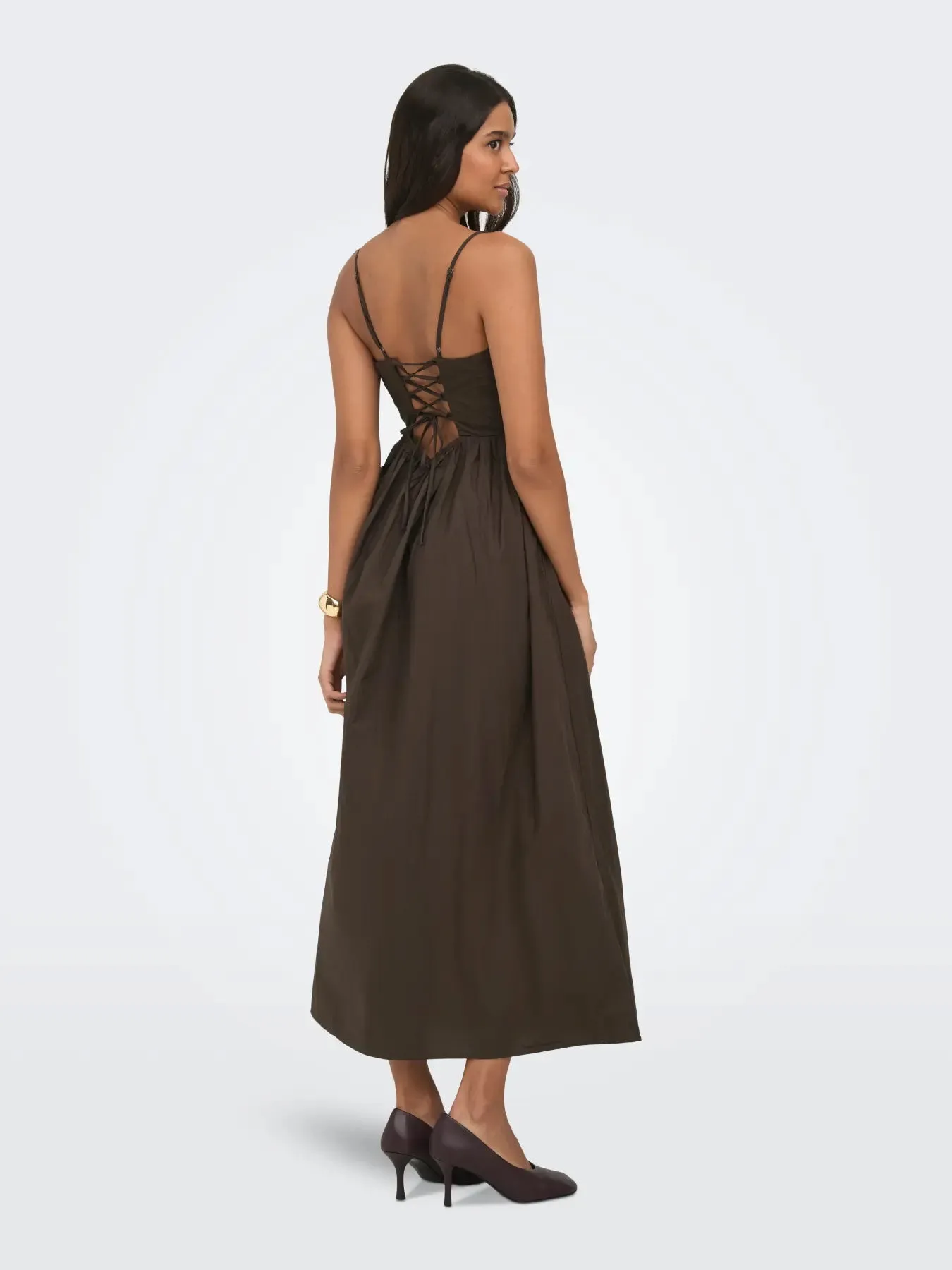 Likara Midi Dress | Brown sold by Bella Chic product image thumbnail 2
