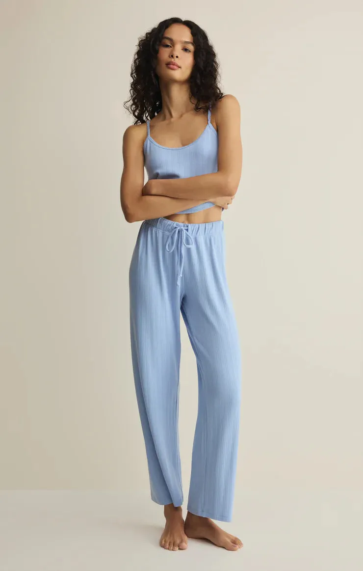 Lynn Pointelle Cami | Ice Blue sold by Bella Chic product image thumbnail 3