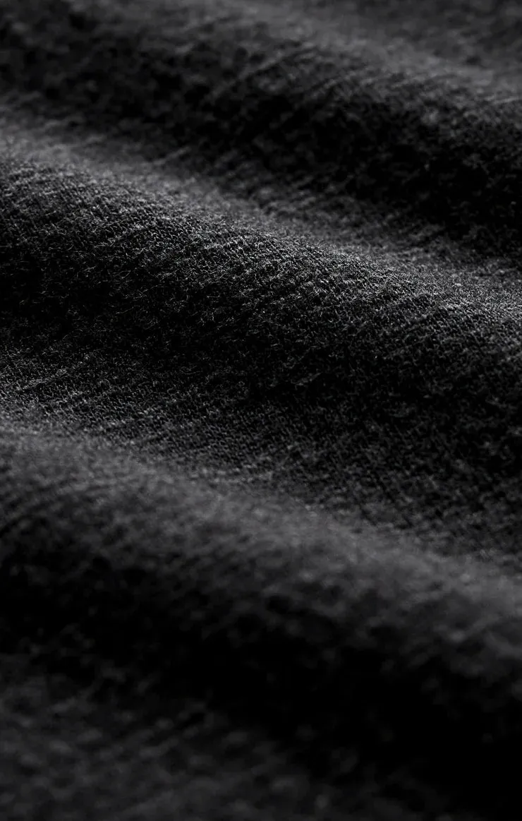 Scout Textured Slub Pant | Black sold by Bella Chic product image thumbnail 5