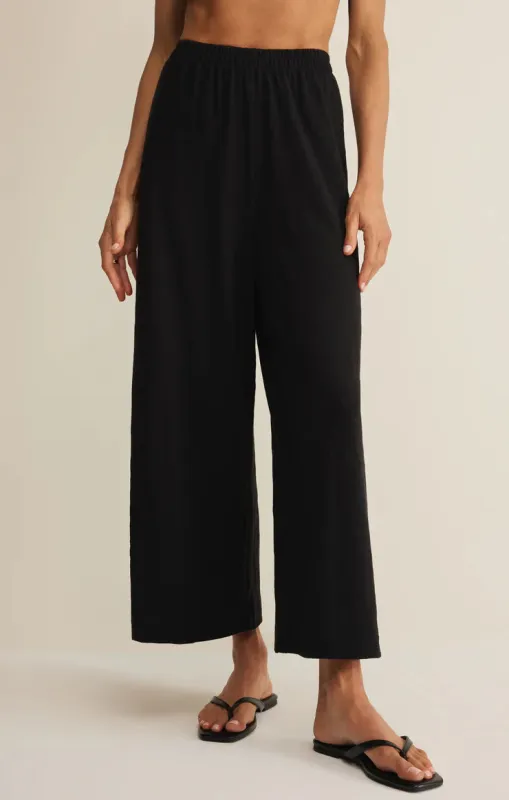 Scout Textured Slub Pant | Black made by Z Supply