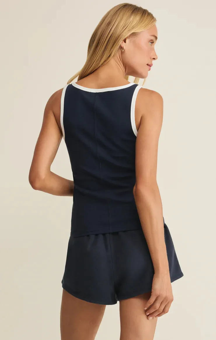 Fisher Rib Tank | Eclipse sold by Bella Chic product image thumbnail 2