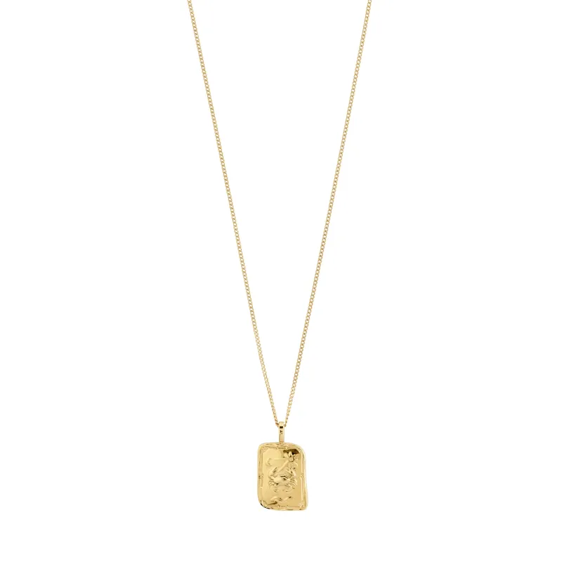 Recycled Zodiac Sign Necklace | Cancer made by Pilgrim