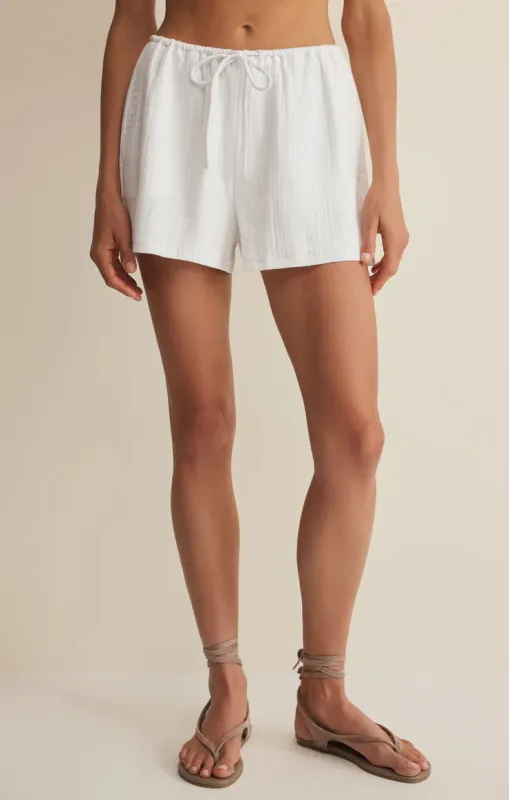Daylight Airy Gauze Shorts | White made by Z Supply