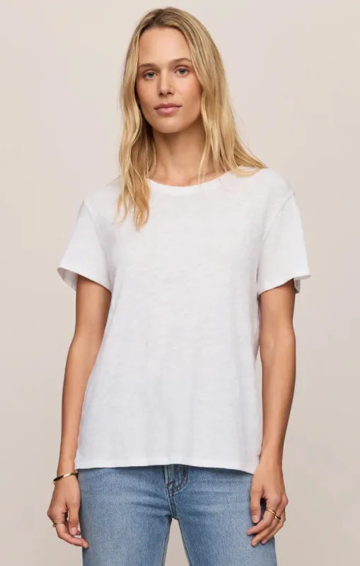 Foundation Slub Tee | White made by Z Supply