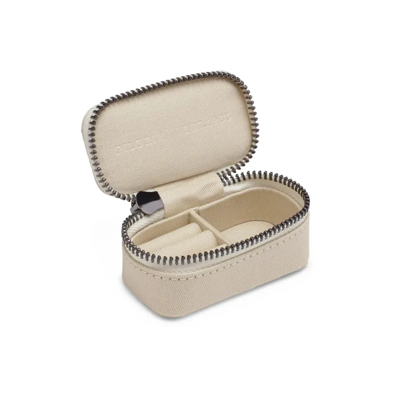 Jewelry Travel Case, Light Sand, Small made by Pilgrim