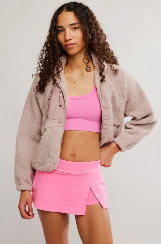 Hot Shot Mini Skort | Hot Pink made by Free People