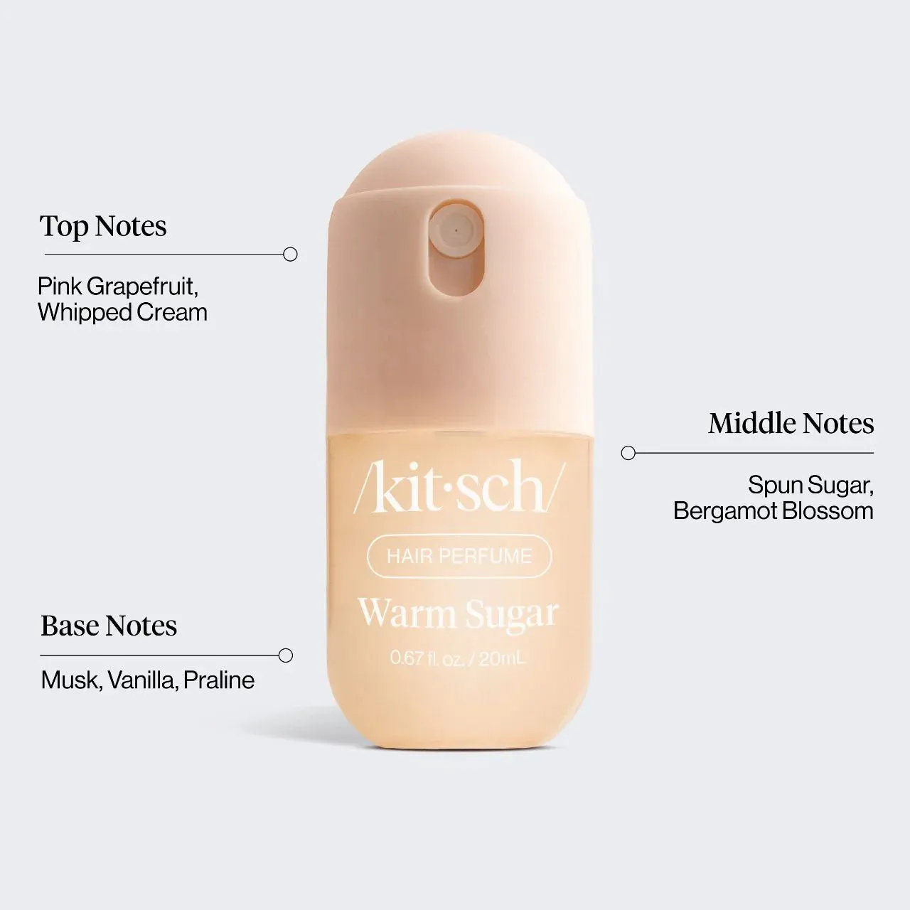 Mini Hair & Body Perfume Mist | Warm Sugar sold by Bella Chic product image thumbnail 2