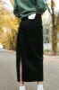 Cargo Twill Skirt | Black sold by Bella Chic