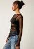 Last Layer Long Sleeve | Black sold by Bella Chic