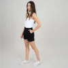 Brynn Pleated Short | Black sold by Bella Chic
