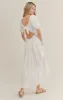 East Hampton Maxi Dress | Ivory sold by Bella Chic