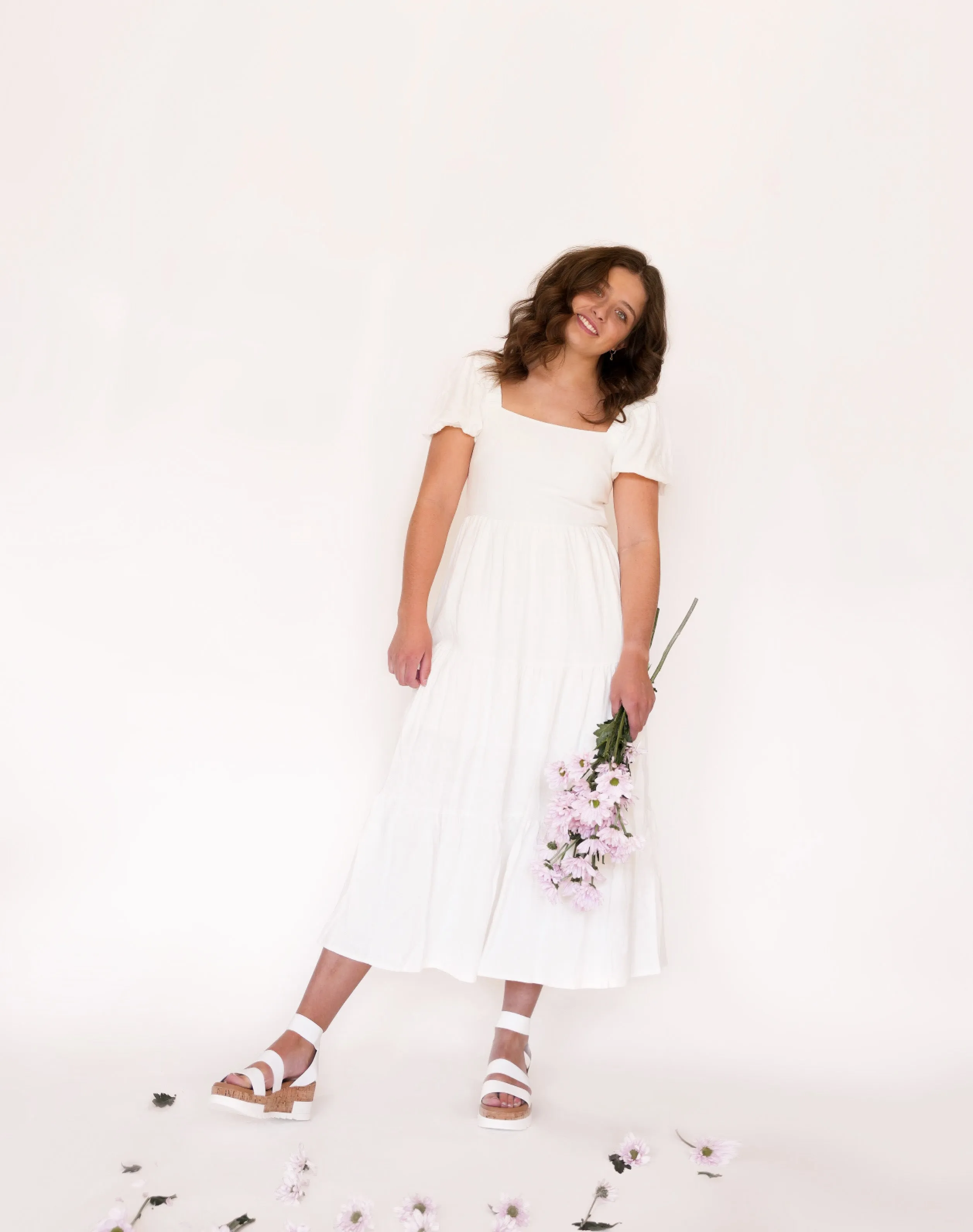 East Hampton Maxi Dress | Ivory sold by Bella Chic