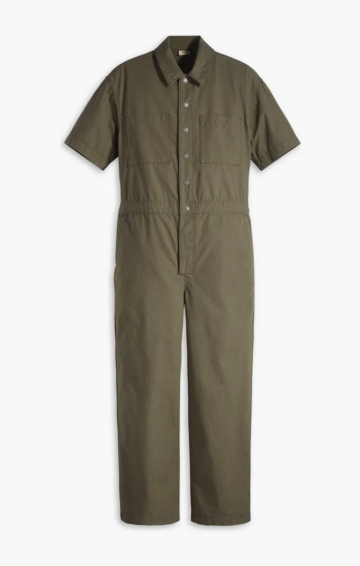 Levi's Boilersuit | Army Green sold by Bella Chic product image thumbnail 2