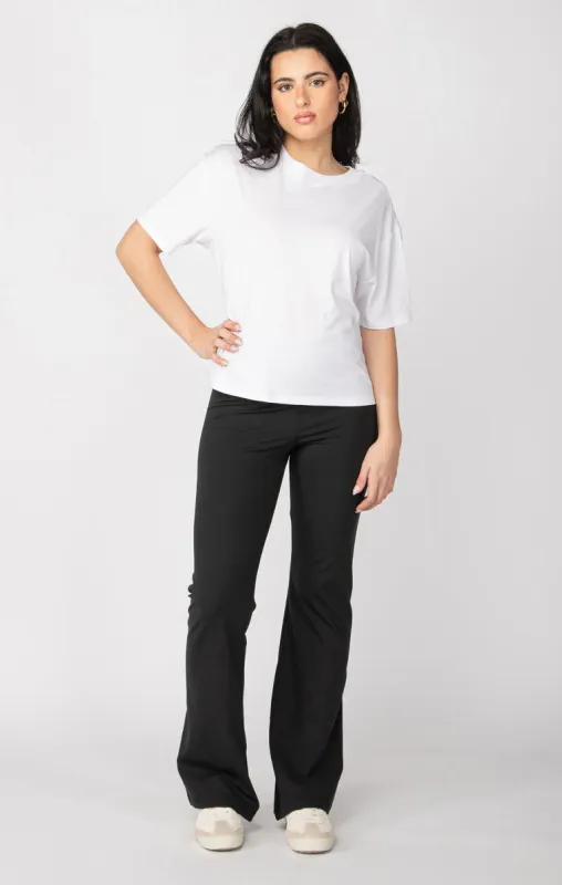 Pull On Lounge Pant | Black sold by Bella Chic