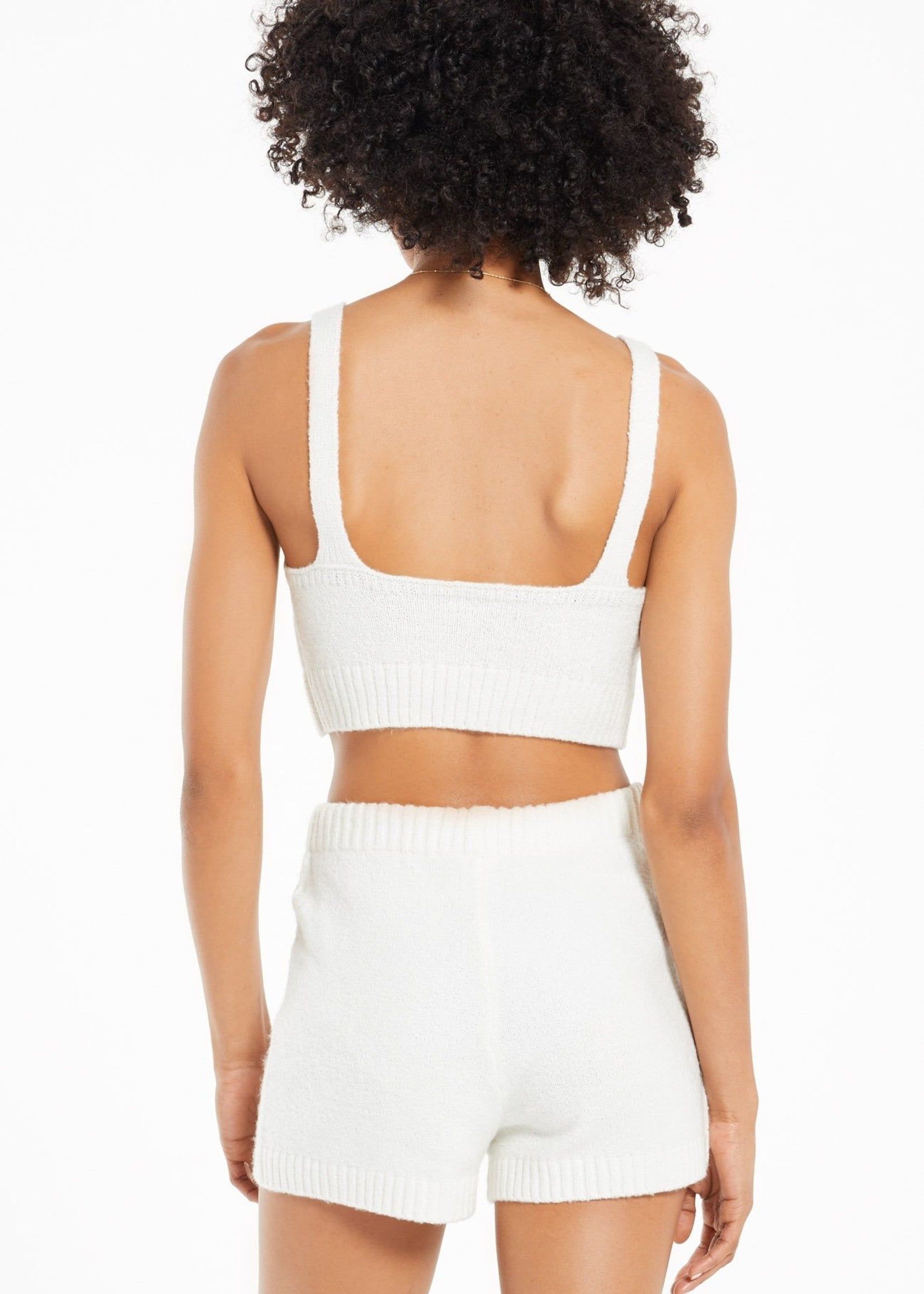 Z Supply Sweater Lounge Bra | Bone sold by Bella Chic product image thumbnail 2