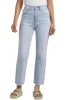 Highly Desirable Straight Jean | Light Indigo sold by Bella Chic