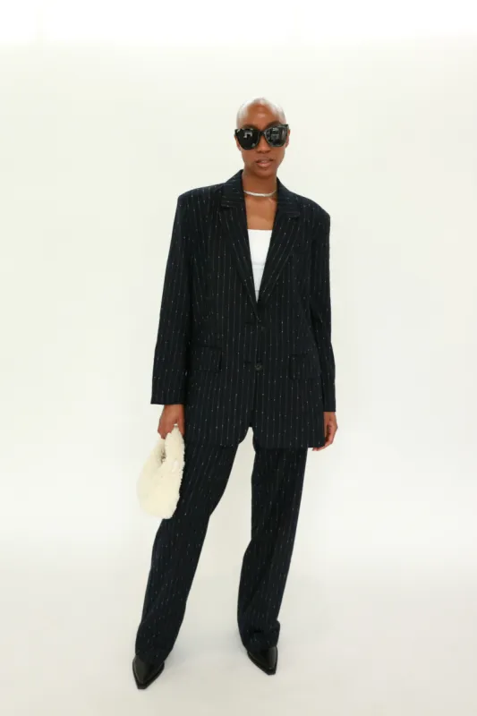Devin Utility Pant | Navy sold by Bella Chic