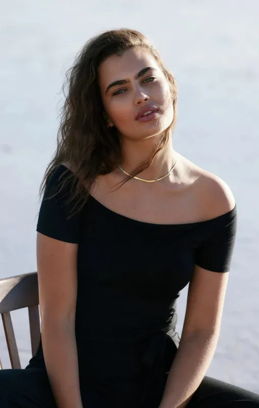 Beth Off Shoulder Top made by Z Supply