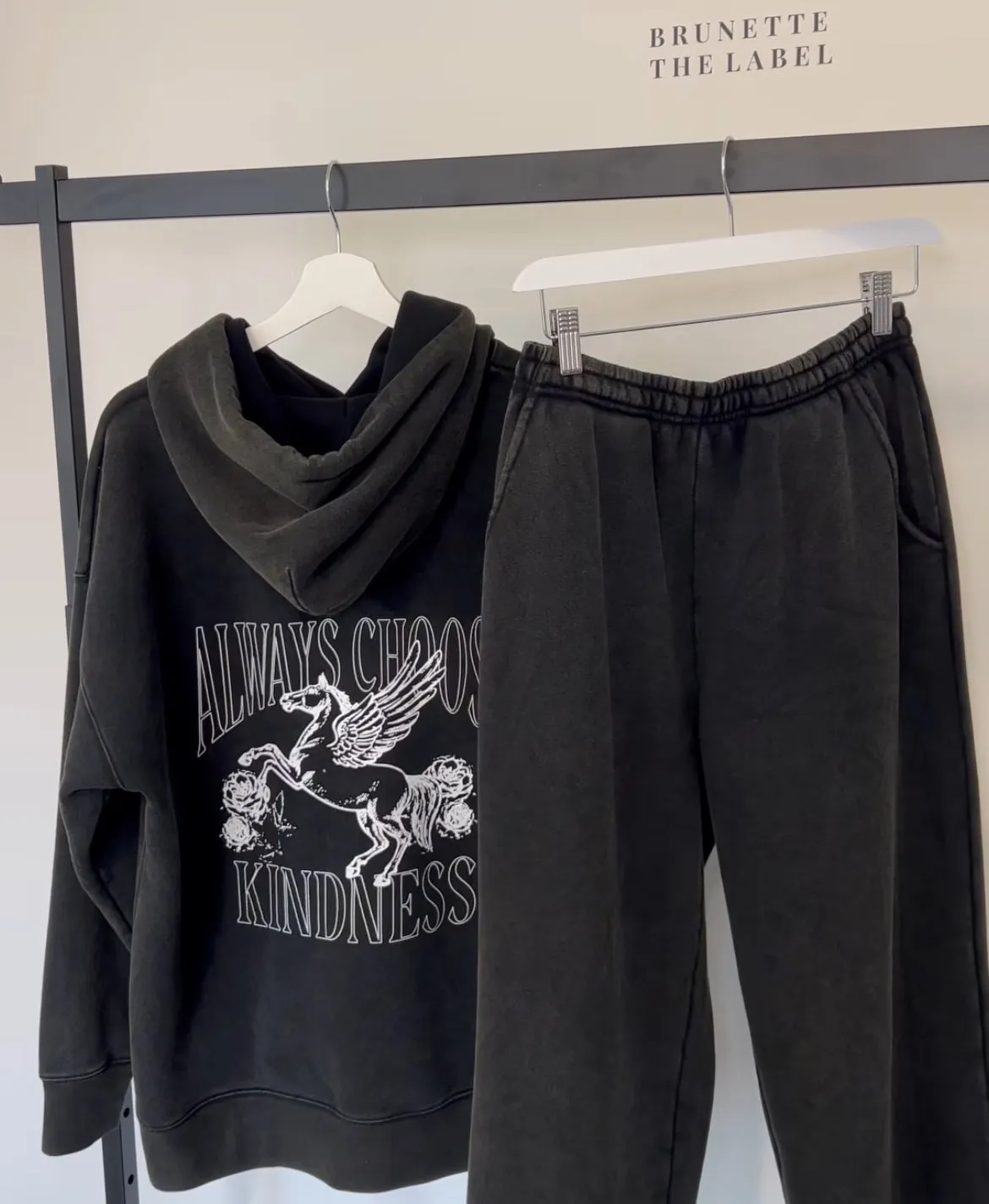 Brunette The Label Oversized Jogger sold by Bella Chic