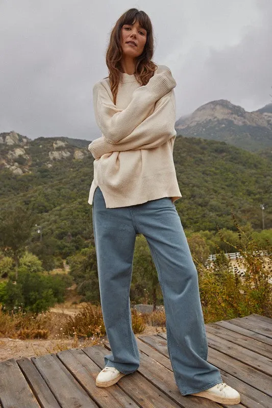 Riley Knit Sweater | Natural sold by Bella Chic