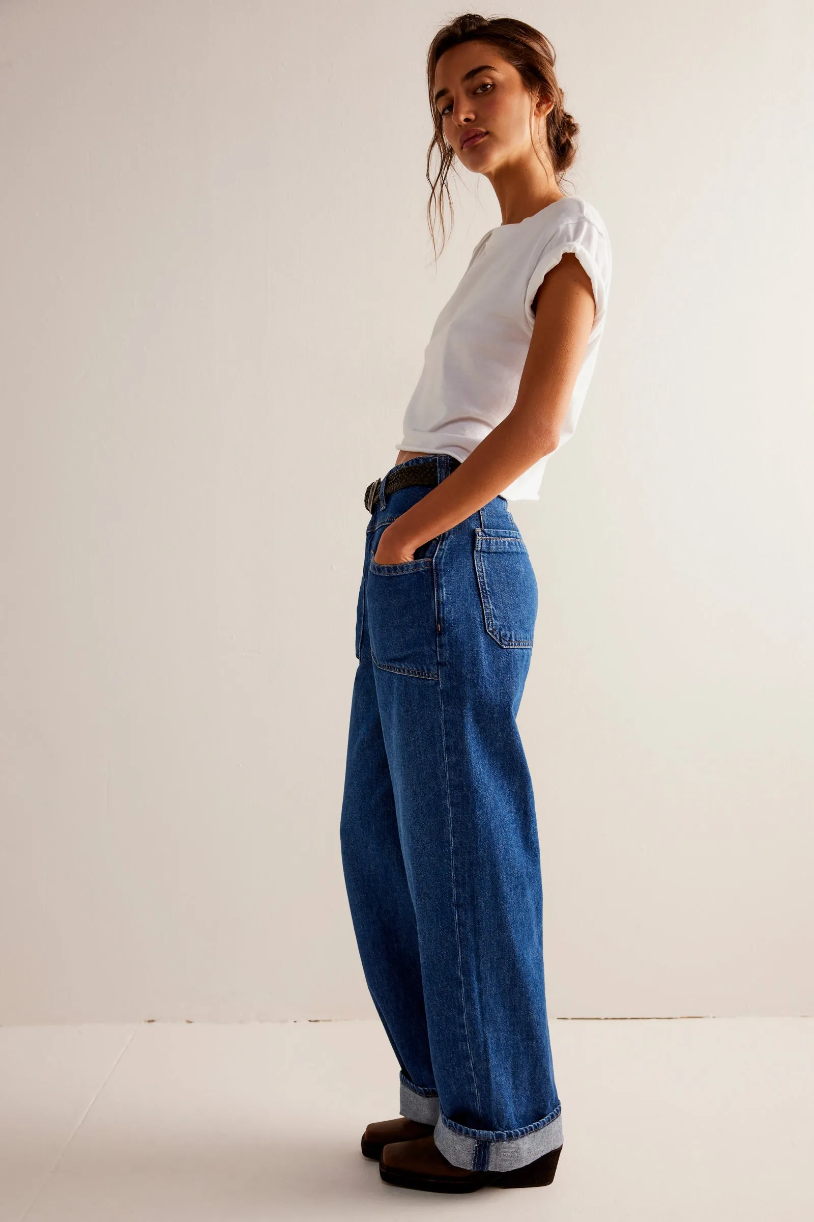 Palmer Cuffed Jean | Tunnel Vison sold by Bella Chic product image thumbnail 2