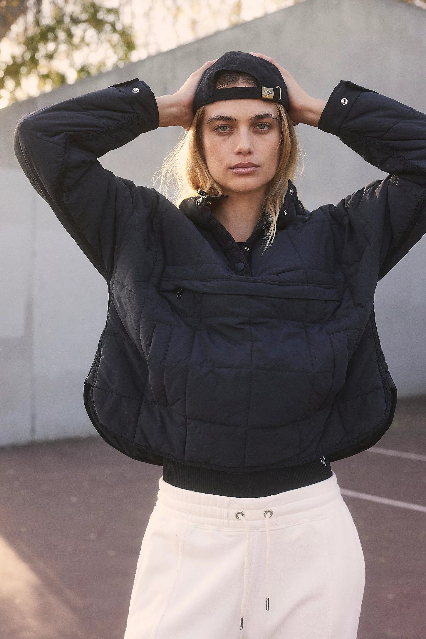 Pippa Packable Pullover Puffer | Black sold by Bella Chic product image thumbnail 4