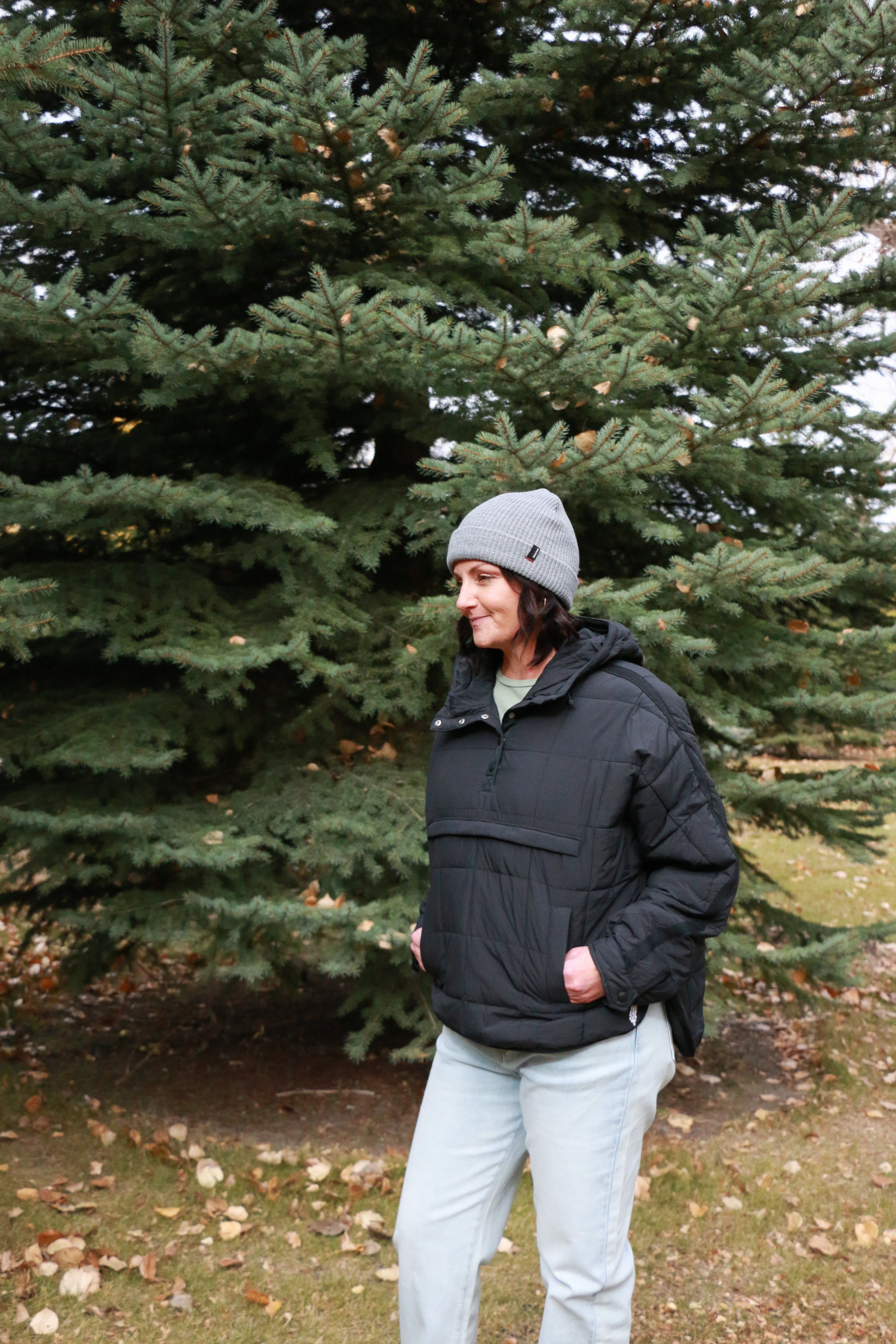 Pippa Packable Pullover Puffer | Black sold by Bella Chic product image thumbnail 3