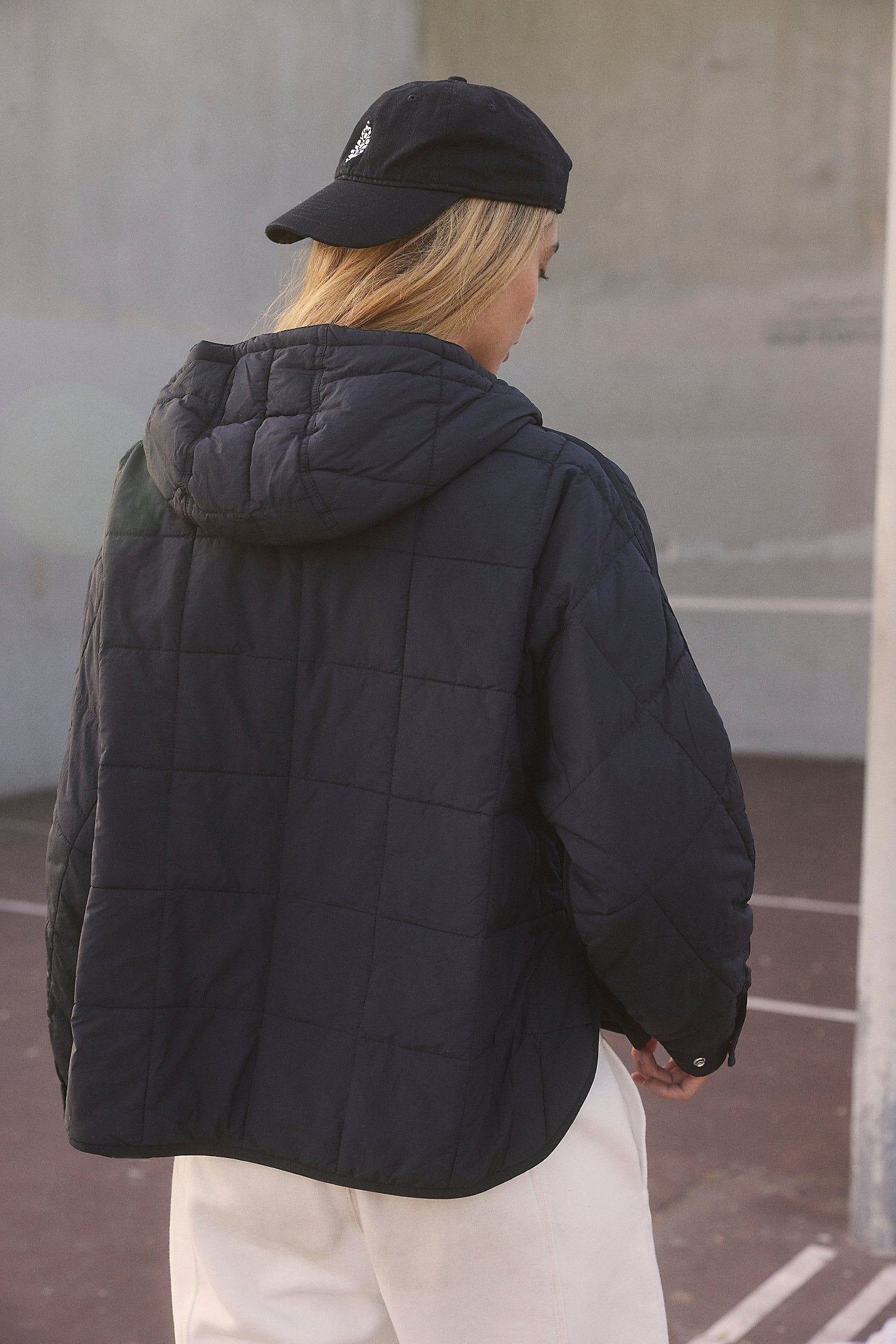 Pippa Packable Pullover Puffer | Black sold by Bella Chic product image thumbnail 5