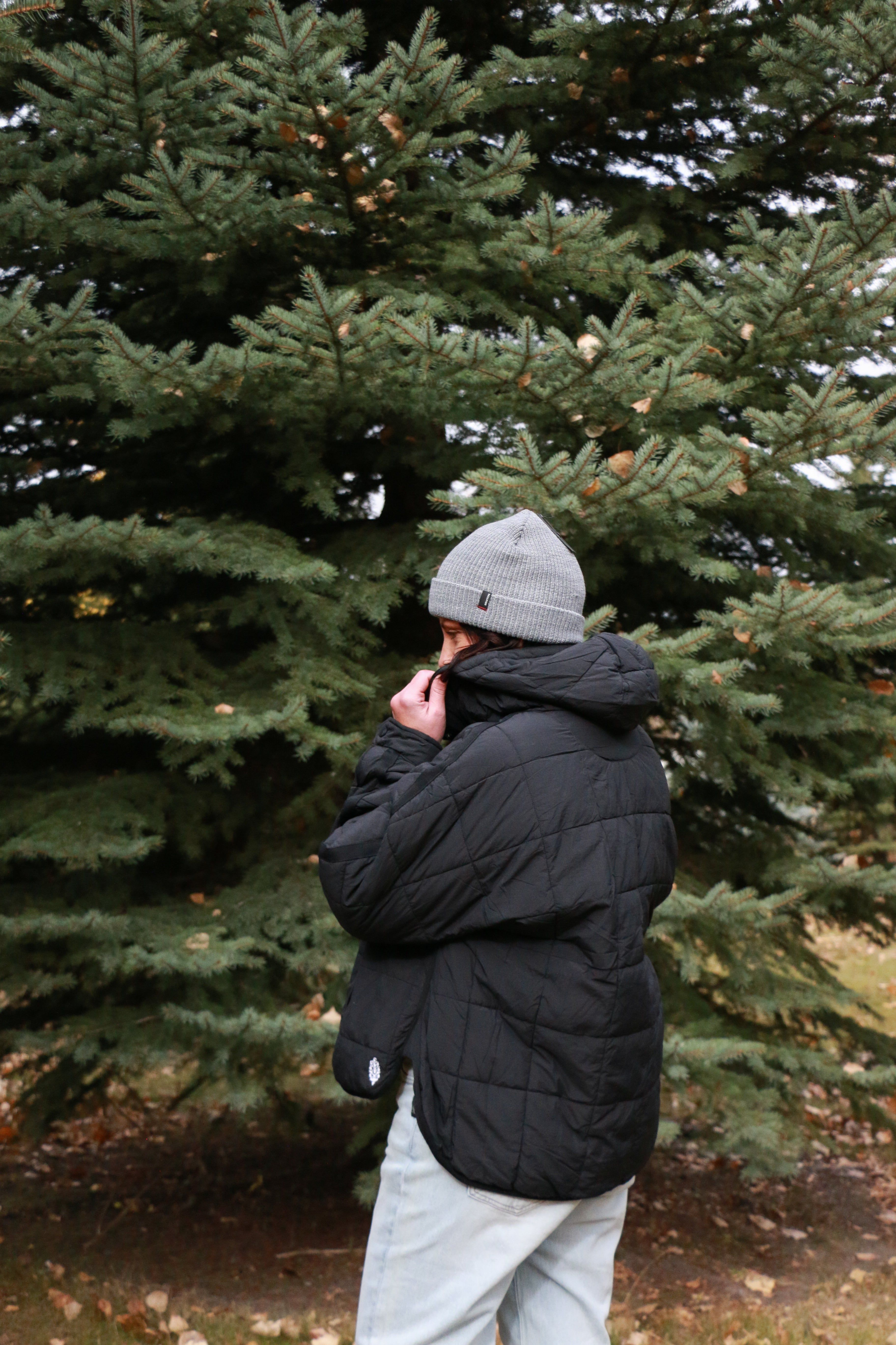 Pippa Packable Pullover Puffer | Black sold by Bella Chic product image thumbnail 2