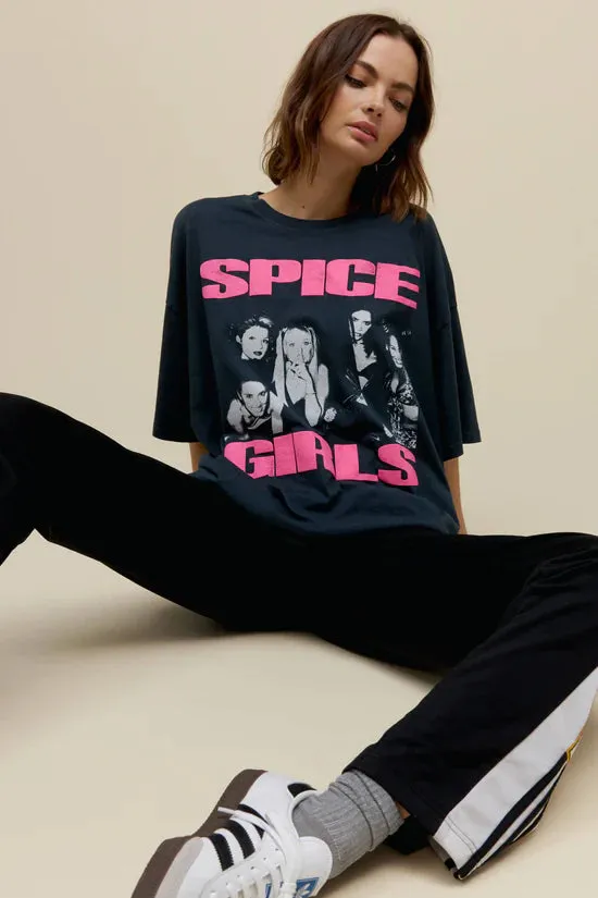 Spice Girls Photo OS Tee | Vintage Black sold by Bella Chic product image thumbnail 4