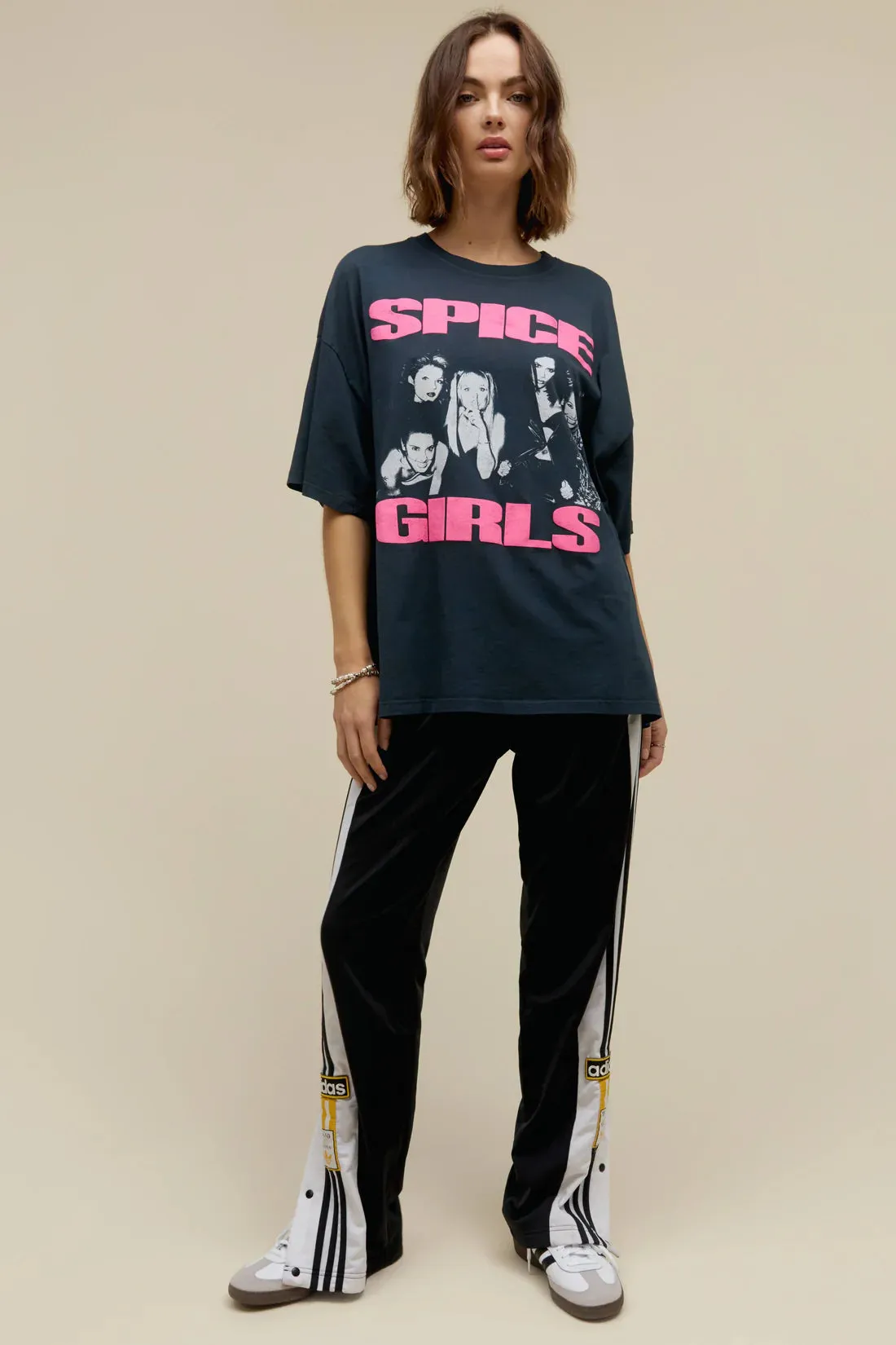 Spice Girls Photo OS Tee | Vintage Black sold by Bella Chic product image thumbnail 2
