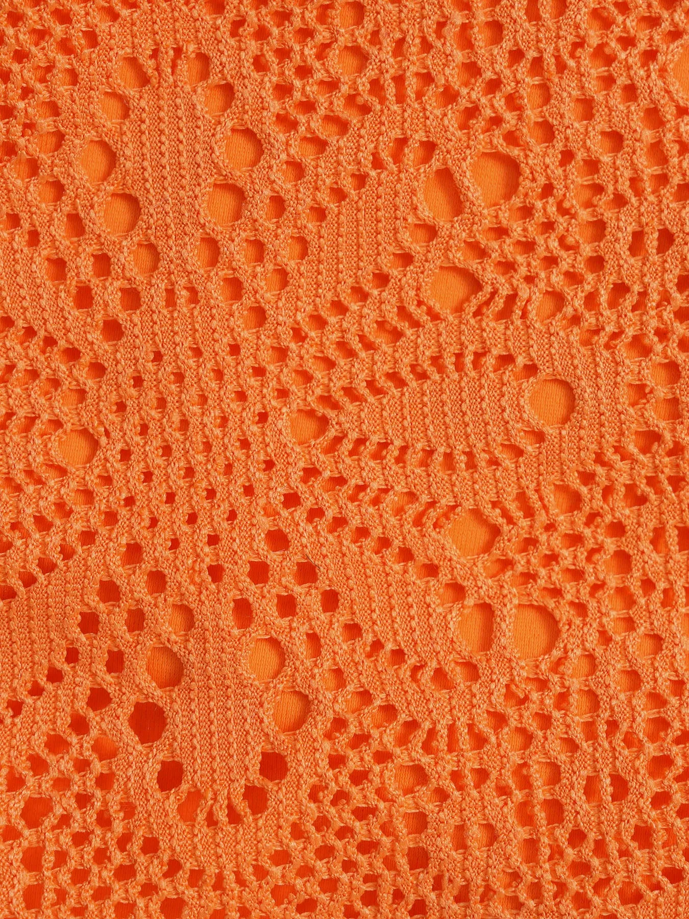 Orange Beaded Floral Skirted Bikini Set sold by Samiol product image thumbnail 4