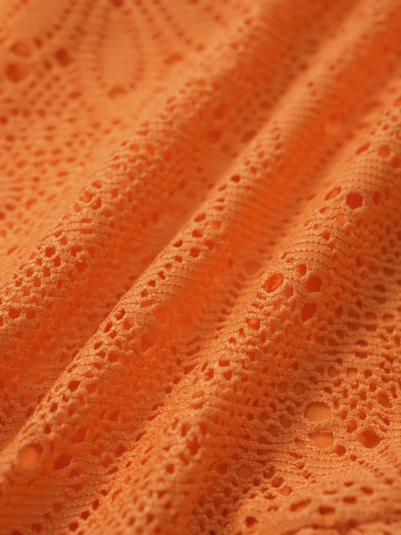 Orange Beaded Floral Skirted Bikini Set sold by Samiol product image thumbnail 5