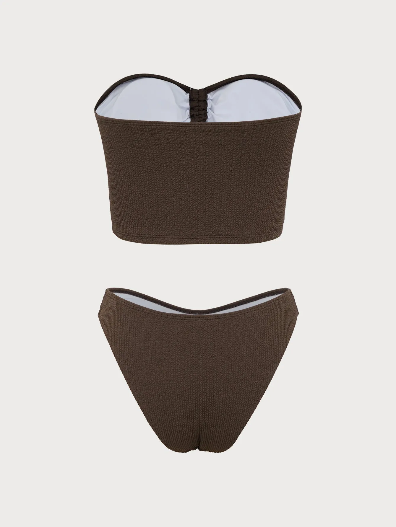 Brown Decorative Rope Tankini Set sold by Samiol product image thumbnail 2