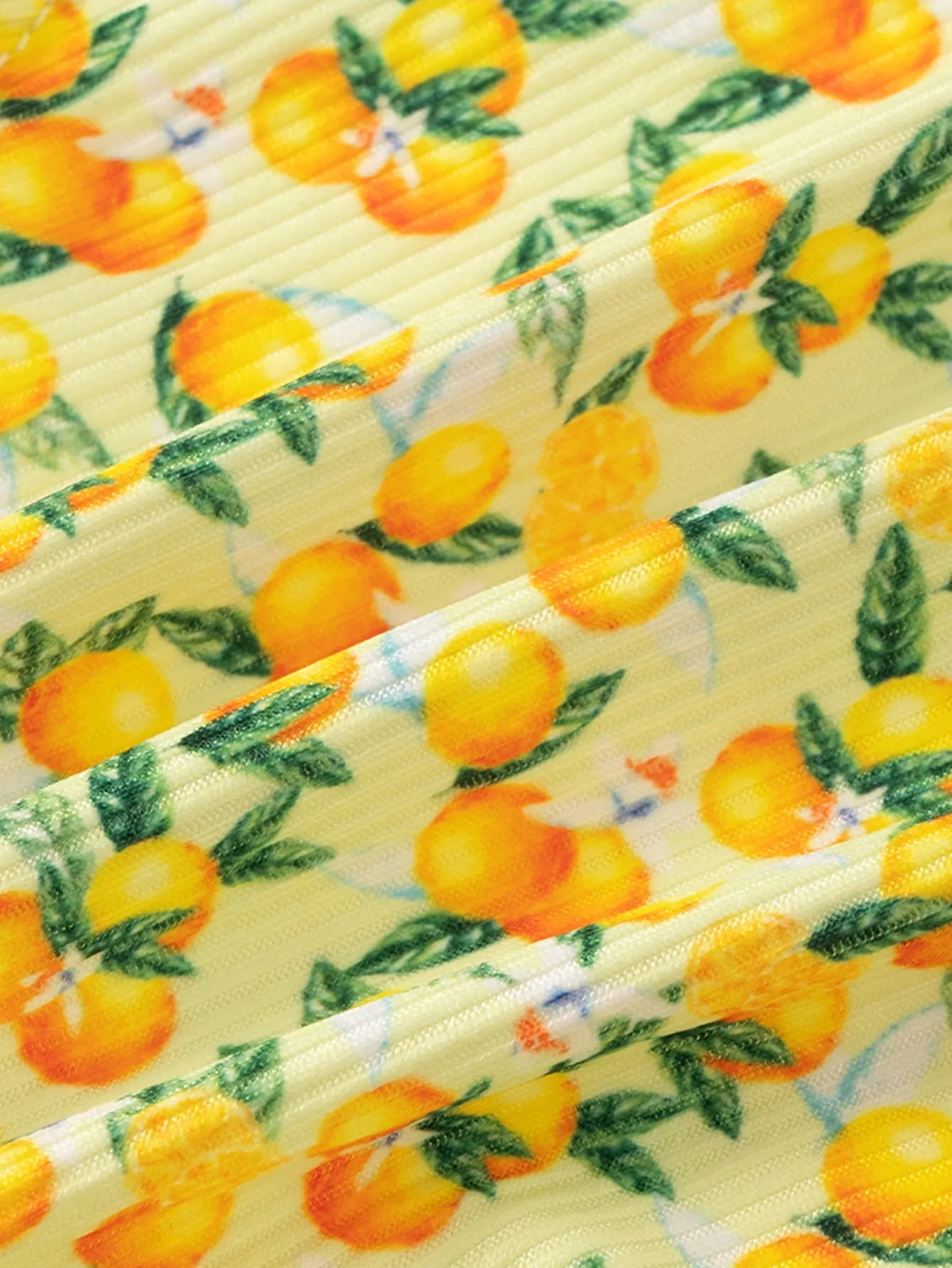 Yellow Pit Print Bikini Set sold by Samiol product image thumbnail 4