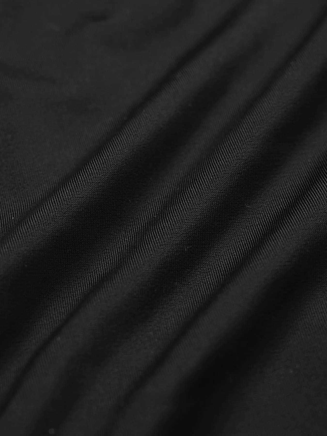 Black Natural Waisted Shorts sold by Samiol product image thumbnail 4