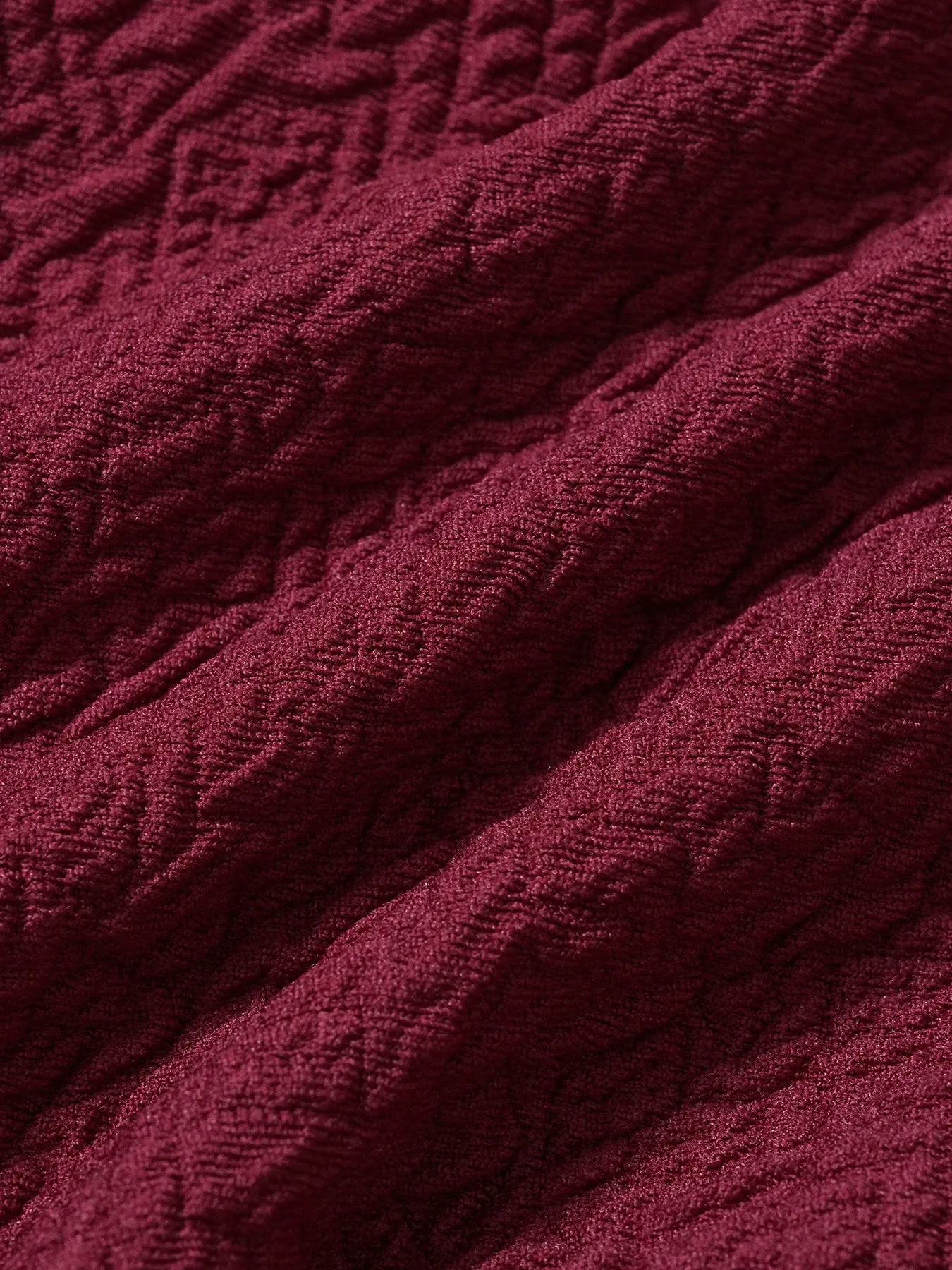 Brick Red Solid Ruffle Tankini Set sold by Samiol product image thumbnail 4