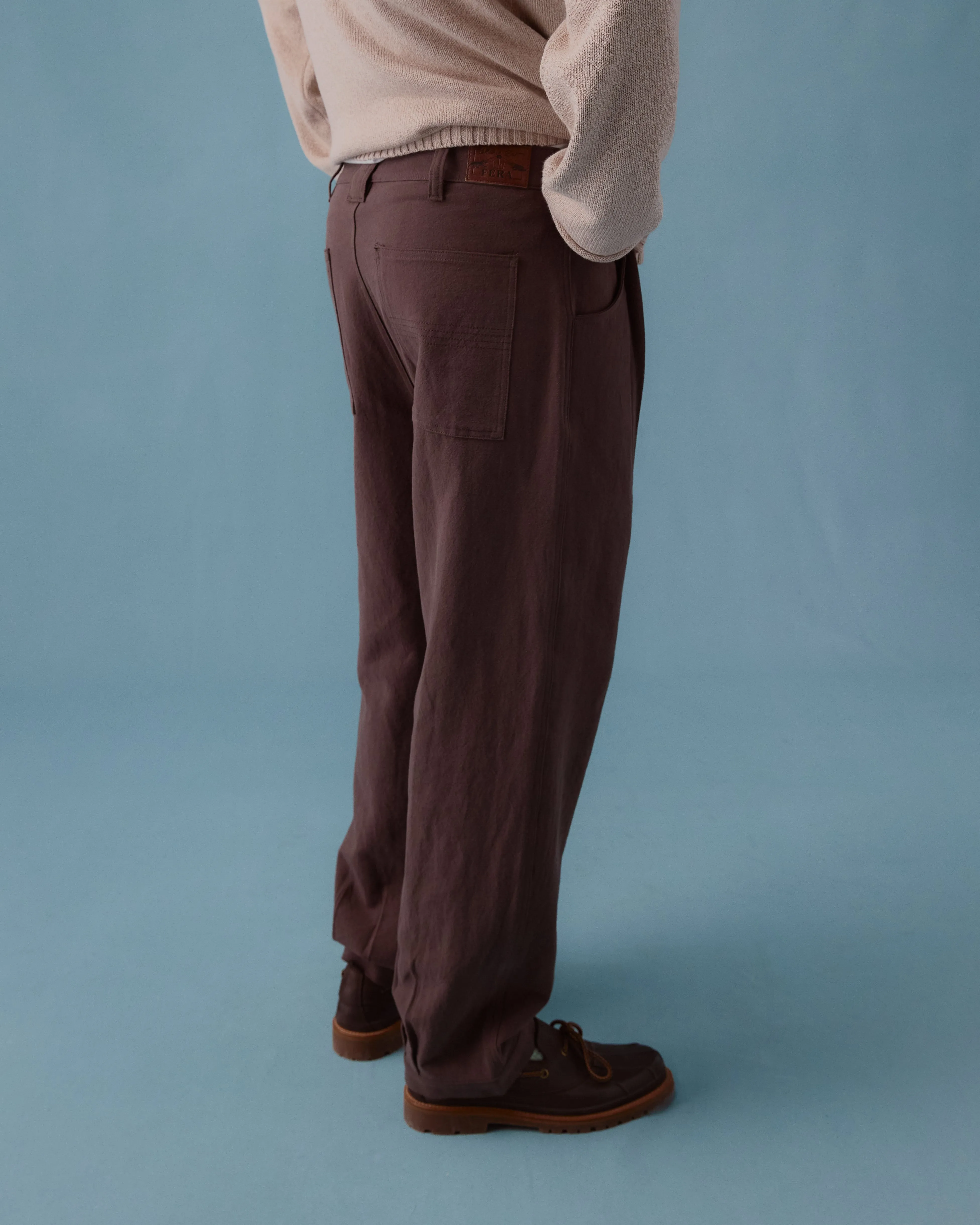 Uniform Trouser - Brown Hemp sold by Fera product image thumbnail 4