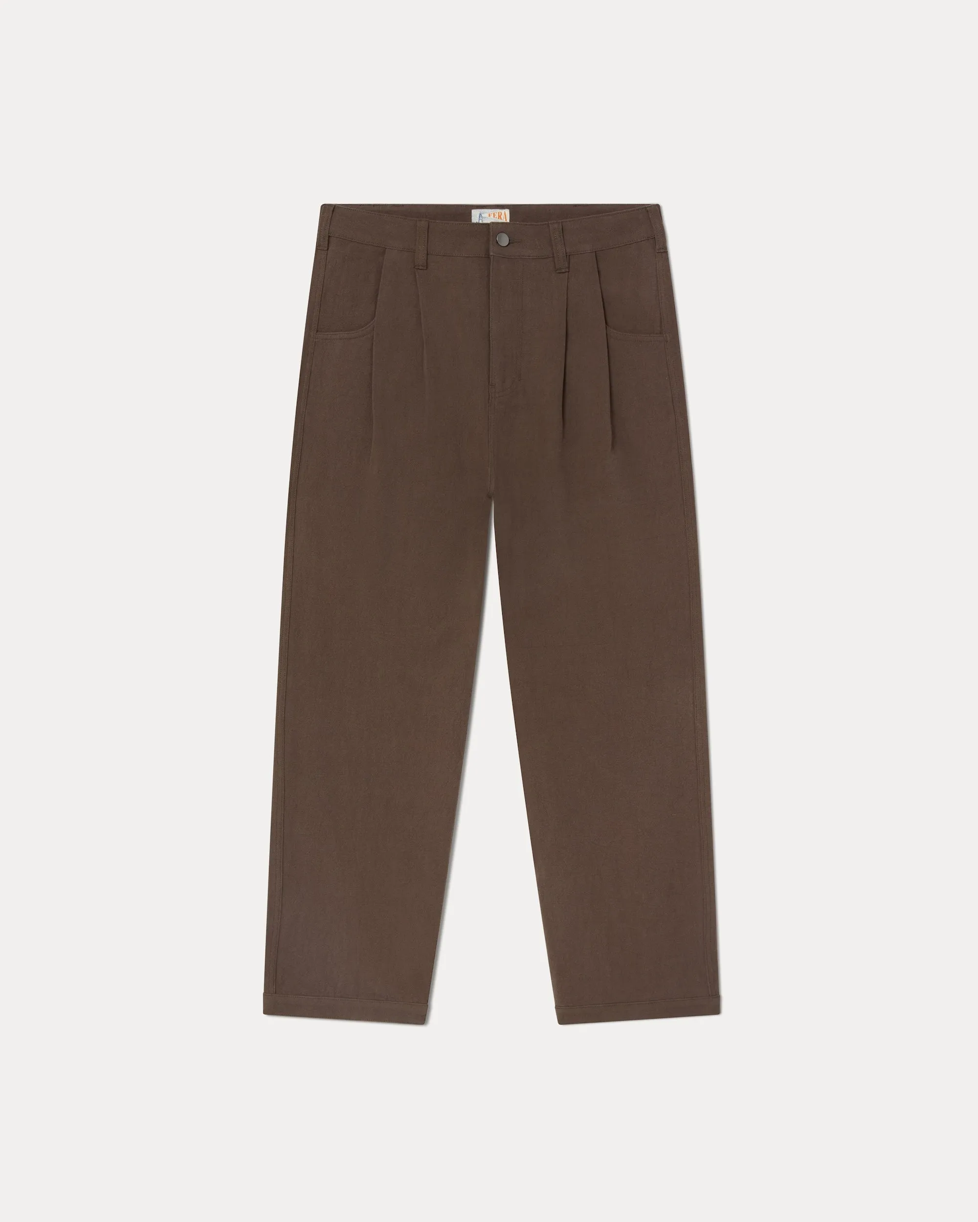 Uniform Trouser - Brown Hemp sold by Fera