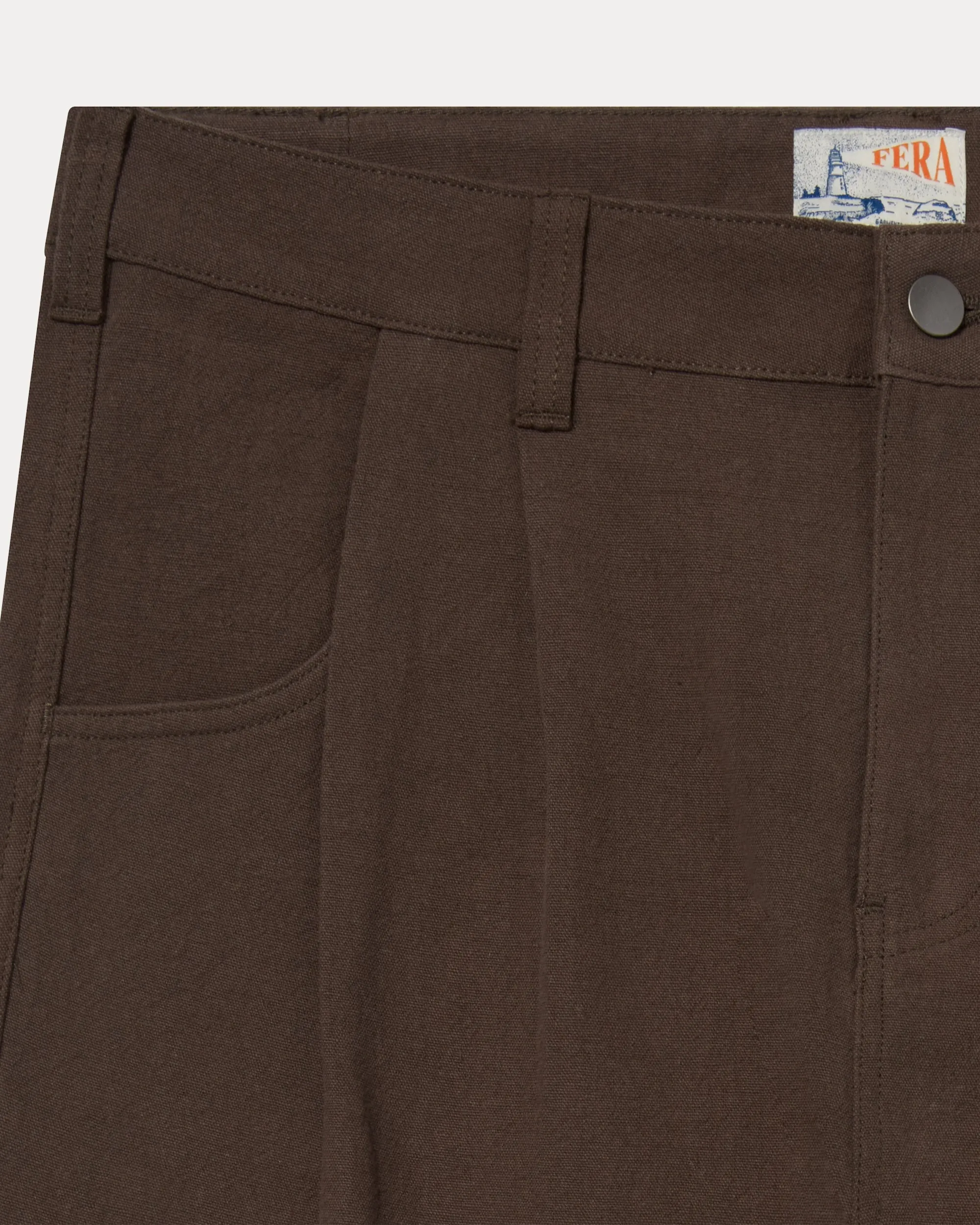 Uniform Trouser - Brown Hemp sold by Fera product image thumbnail 5
