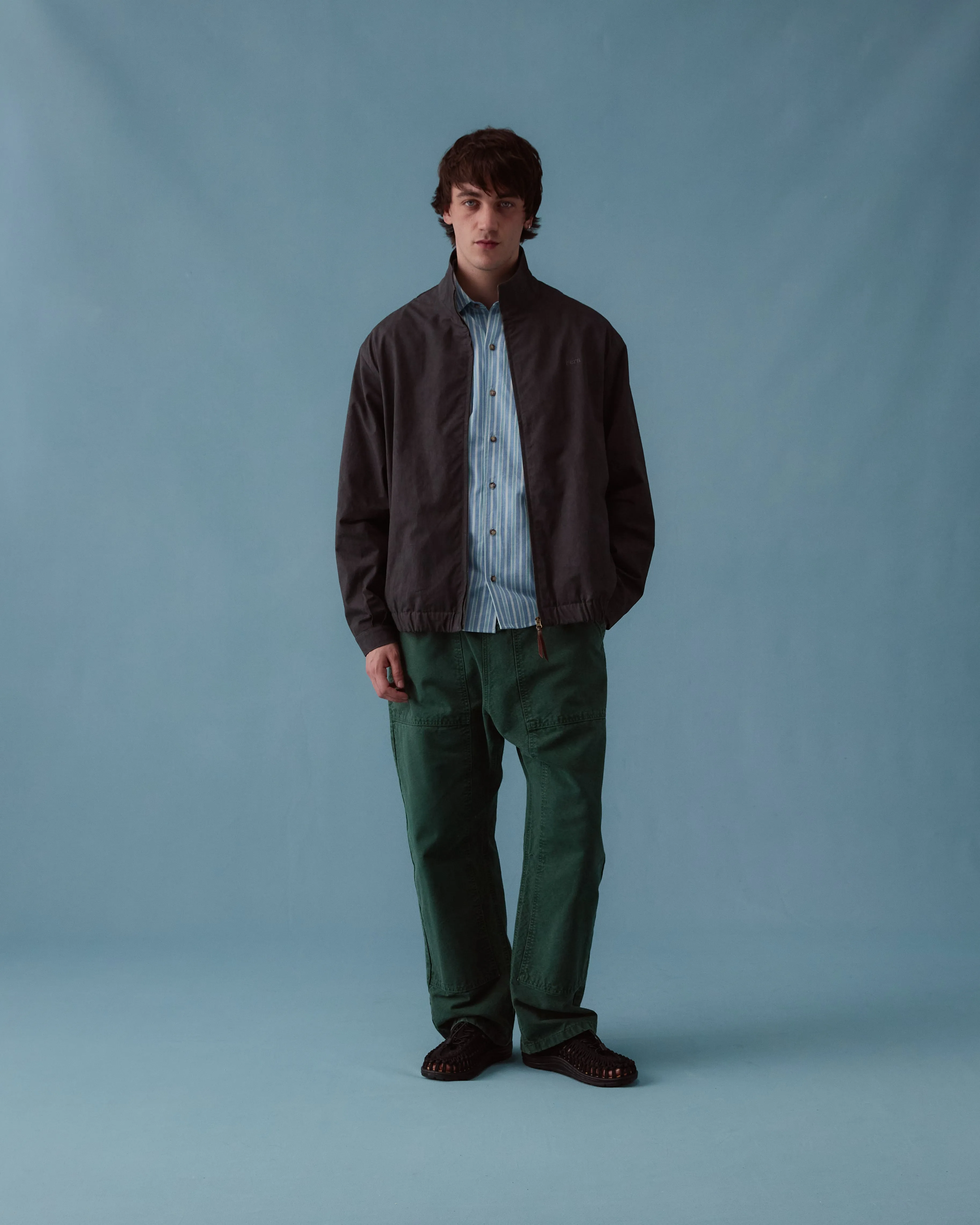 Cotton Windbreaker - Charcoal sold by Fera product image thumbnail 2