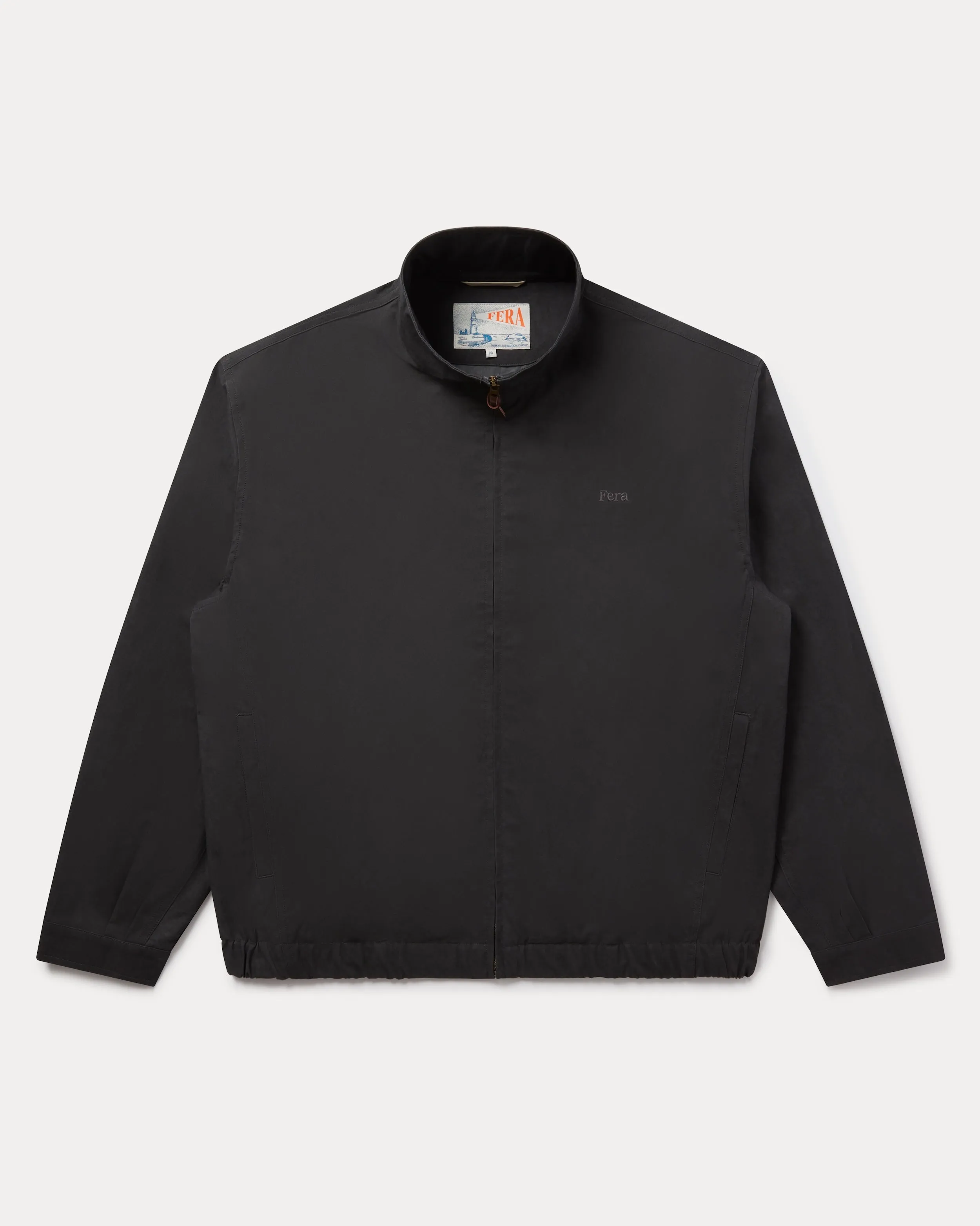 Cotton Windbreaker - Charcoal sold by Fera