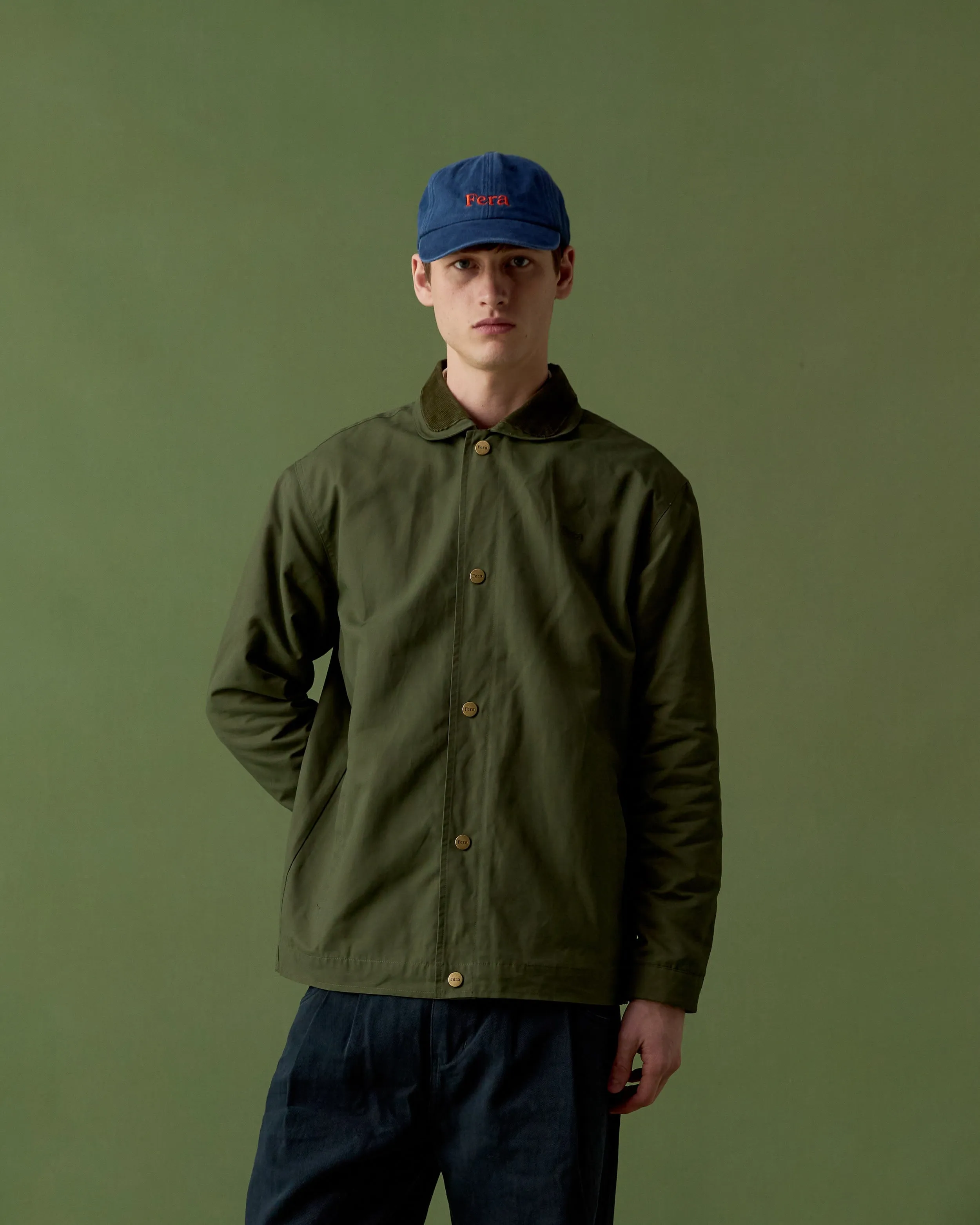 Waxed Jacket - Forest sold by Fera product image thumbnail 3
