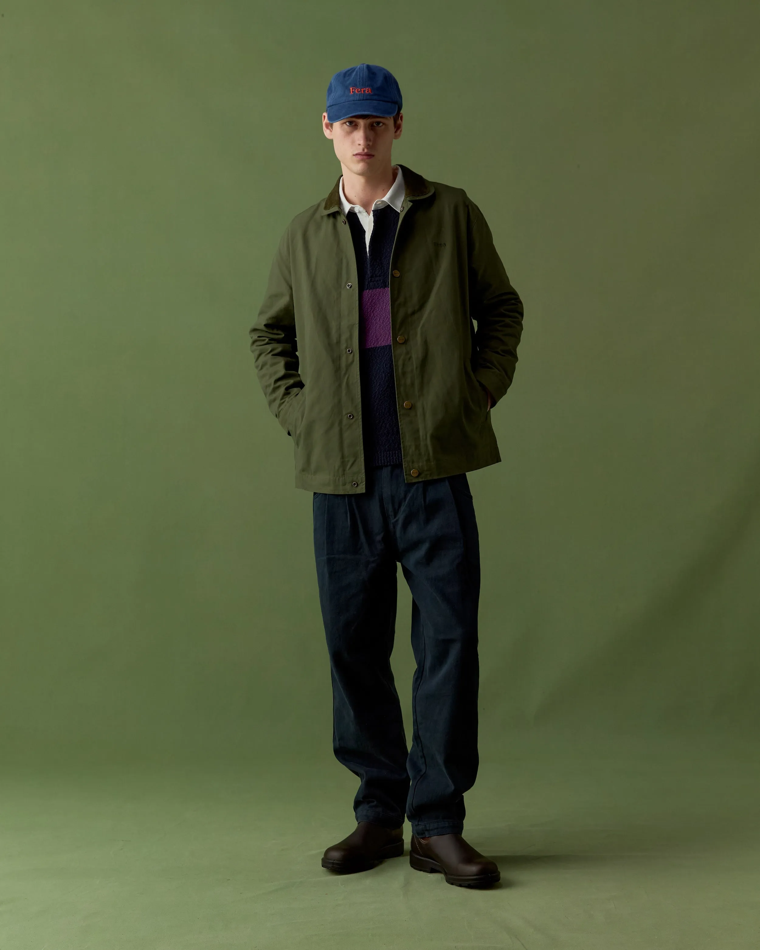 Waxed Jacket - Forest sold by Fera product image thumbnail 2