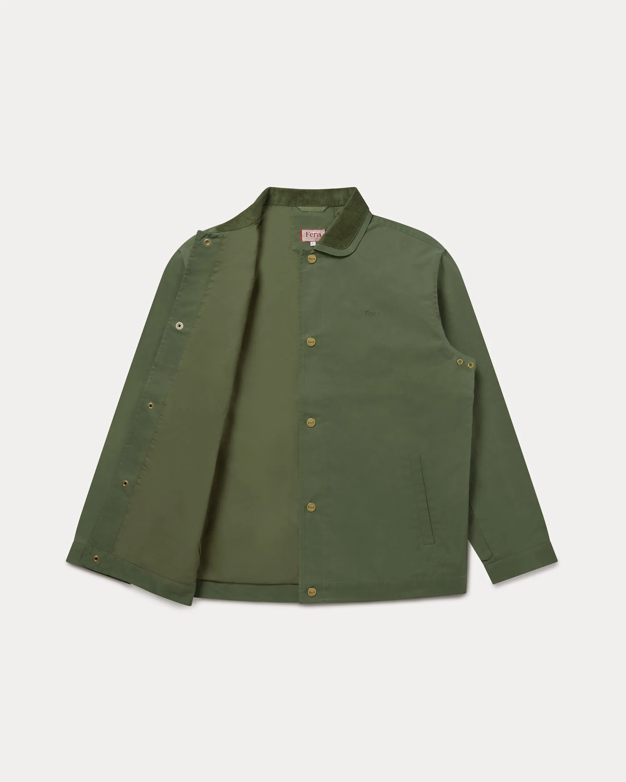 Waxed Jacket - Forest sold by Fera product image thumbnail 5