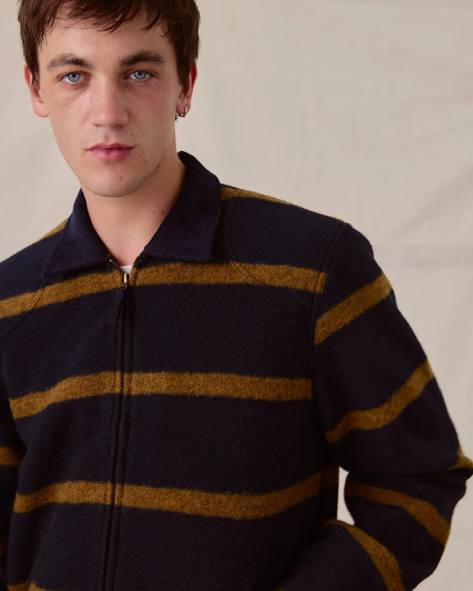 Shire Jacket - Striped Wool sold by Fera product image thumbnail 5